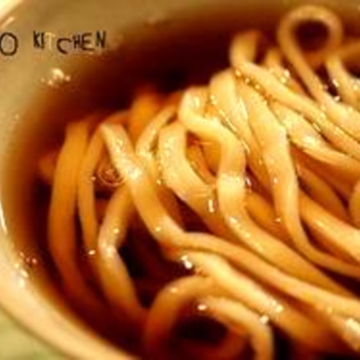 つゆが主役！の素うどん☆